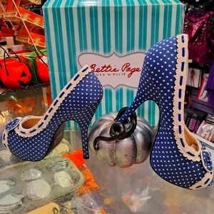 Bettie Page high heels